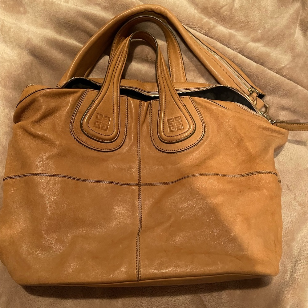 Authentic Givenchy brown/tan bag made in Italy